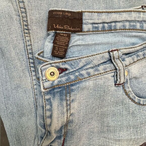 Urban Behavior Classic Light Blue Flared Jeans - Picture 6 of 6